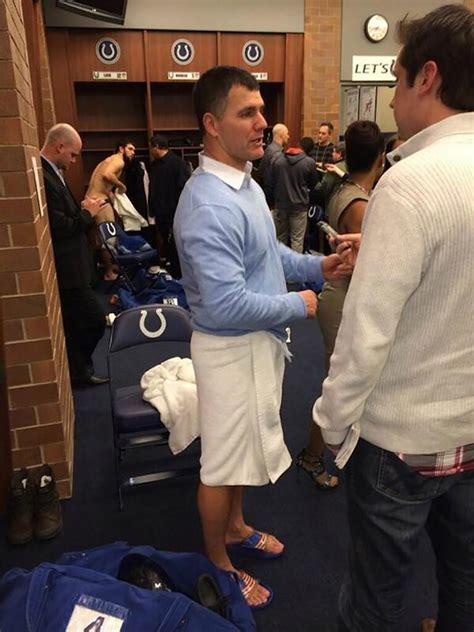 Pat McAfee Accidentally Tweets Nude Andrew Luck Photobomb